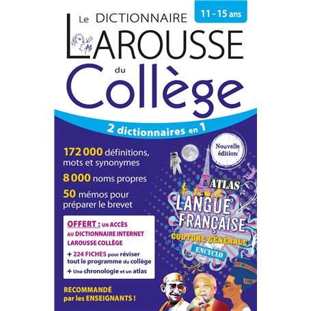 Le dictionnaire Larousse du collège - 11/15 ans