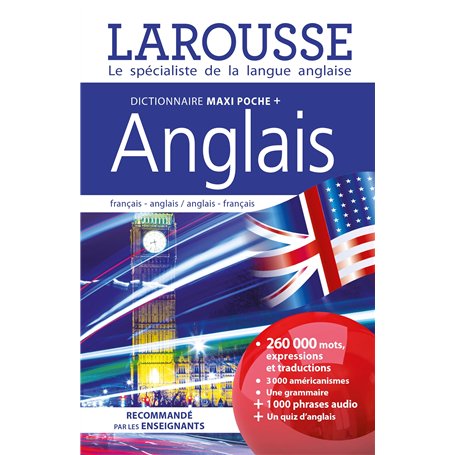 Dictionnaire Larousse Maxipoche Plus Anglais
