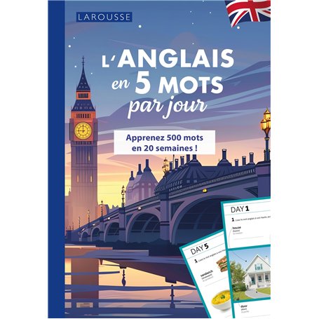 L'anglais en 5 mots par jour