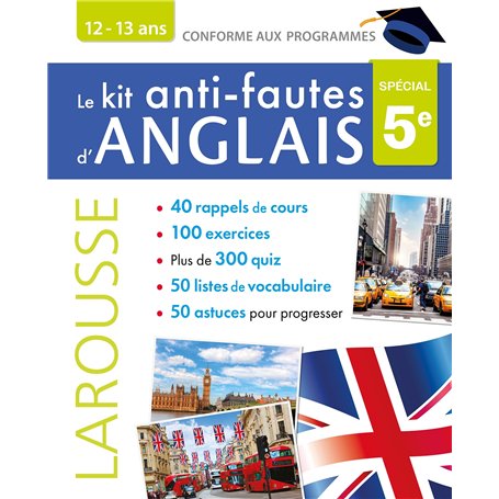 Kit anti-fautes d'anglais  5e