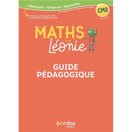 Les maths avec Léonie - CM2 - 2023 - Guide pédagogique