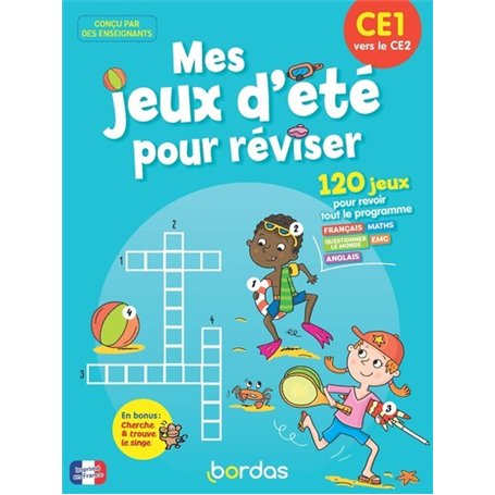 Mes jeux d'été pour réviser - CE1 vers le CE2