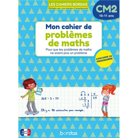 Mon cahier de problèmes de maths CM2