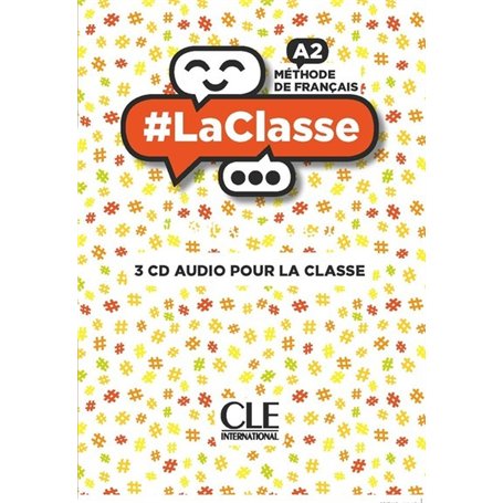 #La classe niveau A2 - 3 cd audio pour la classe
