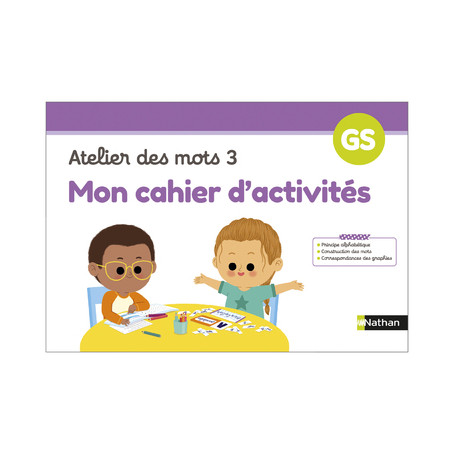 Mon cahier d'activités Atelier des mots 3