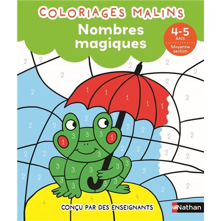 Nombres magiques MS - Coloriages malins