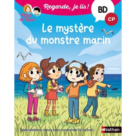 Regarde je lis ! BD Le mystère du monstre marin