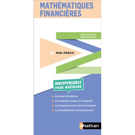 Mathématiques financières - Mini-Précis