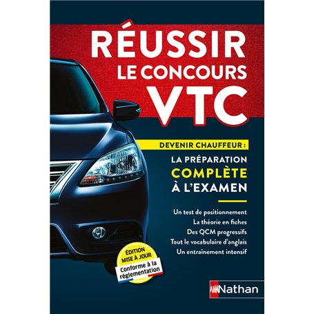 Réussir le concours VTC - Devenir chauffeur : la préparation complète à l'examen