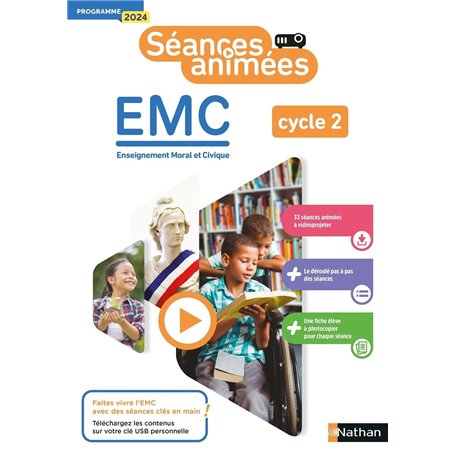 Séances animées - EMC Cycle 2 - Guide + Ressources