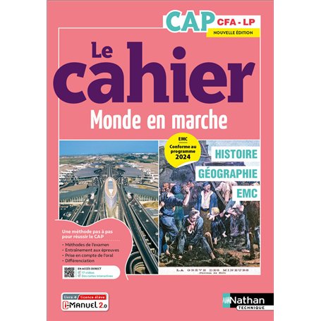 Histoire - Géographie - EMC - CAP - Coll. Le monde en marche - Éd. 2025 - Livre + licence