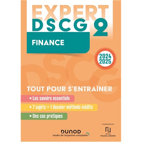 DSCG 2 - Expert - Finance - 2024-2025