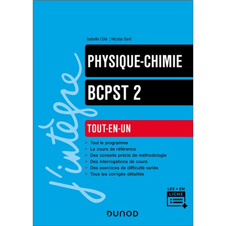 Physique-Chimie Tout-en-un BCPST 2e année