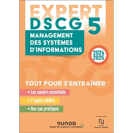 DSCG 5 - Management des systèmes d'information - Expert 2024
