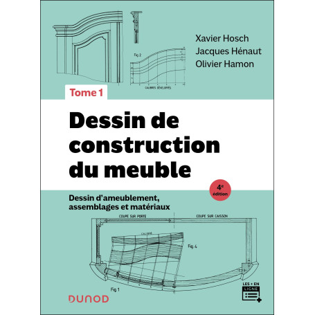 Dessin de construction du meuble - Tome 1 - 4e éd.