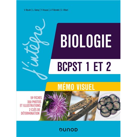 Mémo visuel de Biologie BCPST 1 et 2 - 3e éd.