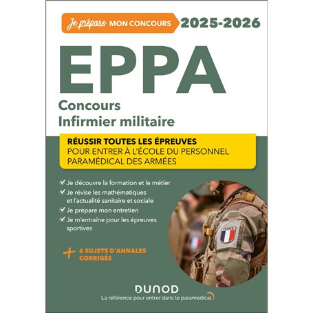 EPPA 2025-2026 - Concours Infirmier militaire