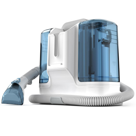 Rivenara Shampouineuse Nettoyeur Canapé Tissu - 450W Injecteur Extracteur Vapeur Voiture Tapis Moquettes Aspirateur Détacheur Po