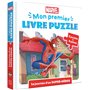 SPIDER-MAN - Mon Premier Livre Puzzle - 4 pièces - La journée d'un Super-Héros - MARVEL