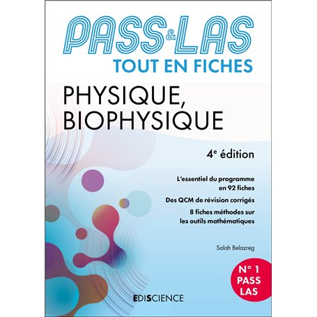 PASS & LAS Tout-en-fiches Physique et Biophysique