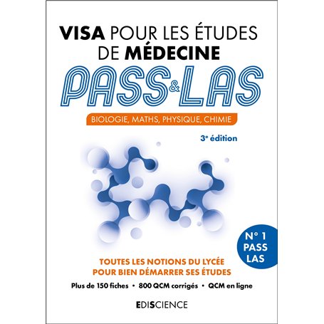 Visa pour les études de médecine PASS et LAS - 3e éd.