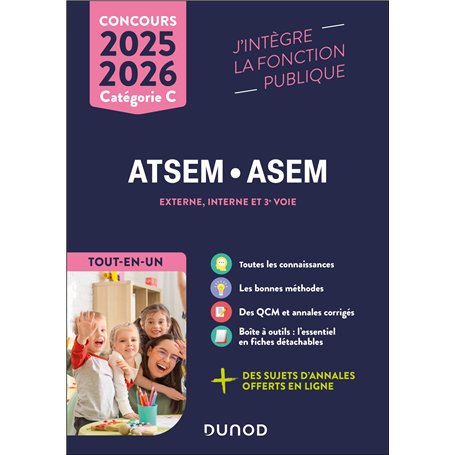 Concours ATSEM ASEM  - Tout-en-un - 2025-2026