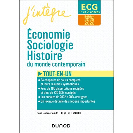 ECG 1 ET ECG 2 -  Economie