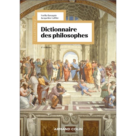 Dictionnaire des philosophes - 4e éd.
