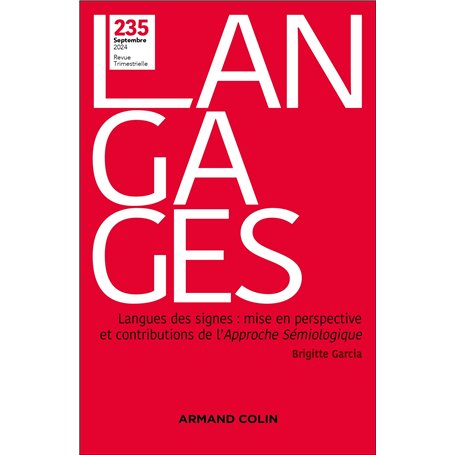 Langages Nº 235 3/2024