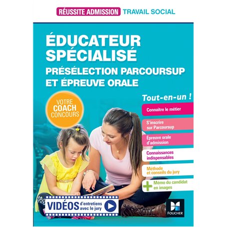 Réussite Admission - Educateur spécialisé (ES) Présélection Parcoursup & Epreuve orale - Préparation