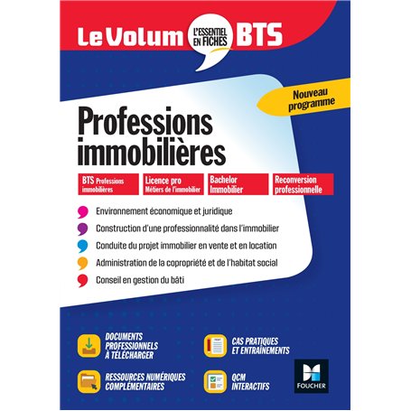 Le Volum' BTS - Professions immobilières - Révision et entraînement