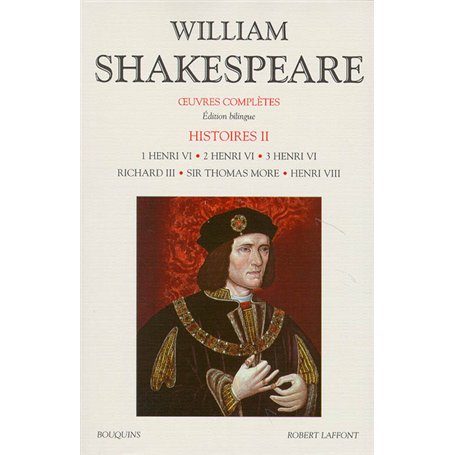 Shakespeare - Histoire - tome 2 - Edition bilingue français/anglais