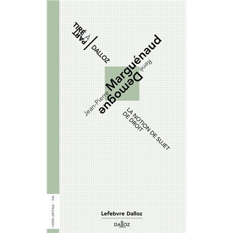 La notion de sujet de droit