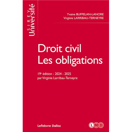 Droit civil - Les obligations 19ed
