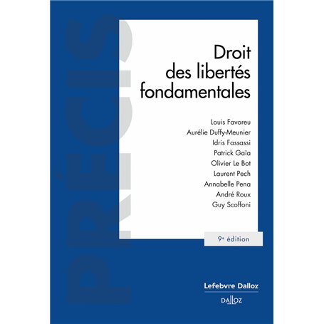 Droit des libertés fondamentales. 9e éd.