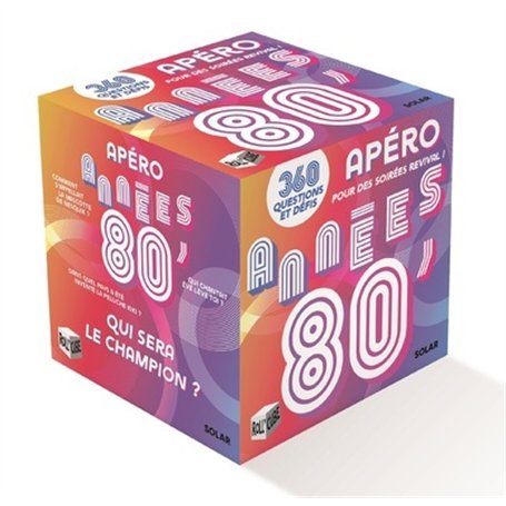 Rollcube apéro culture générale années 80