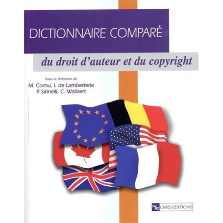 Dictionnaire comparé du droit d'auteur et du copyright 49,61 €