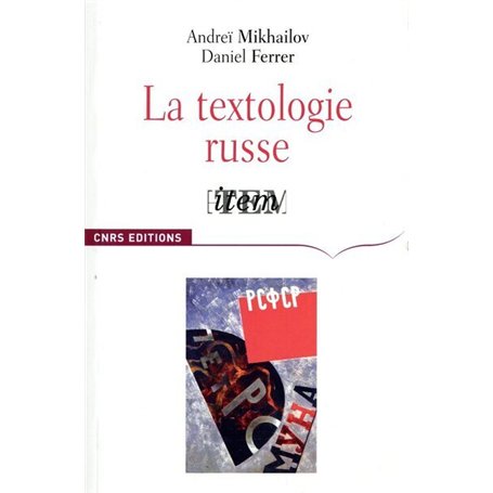 La Textologie russe 34,25 €