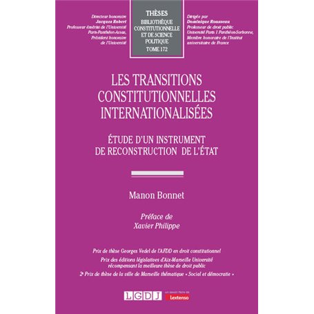 Les transitions constitutionnelles internationalisées 73,39 €