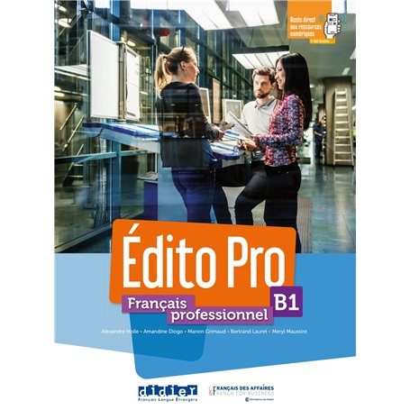 Édito Pro B1 - Livre + DVD-rom + didierfle.app
