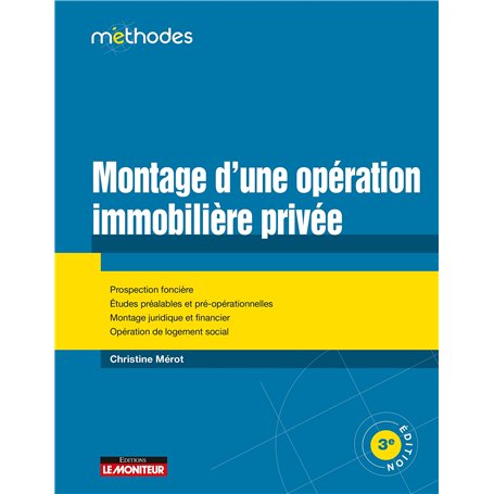 Montage d'une opération immobilière privée