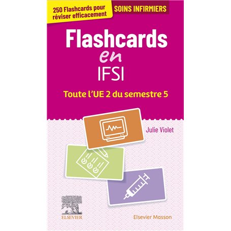 Flashcards IFSI.  Toute l'UE 2 du semestre 5