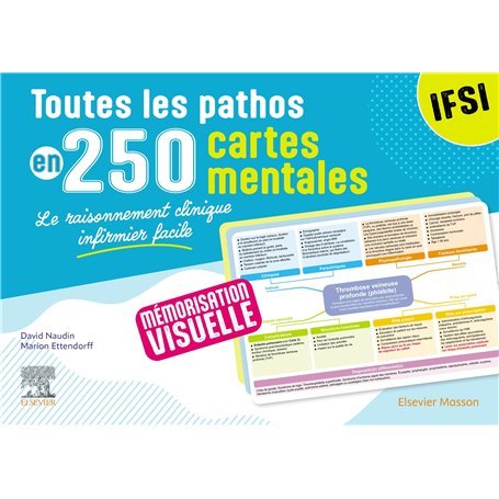Toutes les pathos en 250 cartes mentales