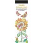 Fleurs et papillons - 50 marque-pages à colorier