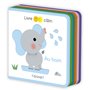 Livre câlin mini feutrine - Au bain