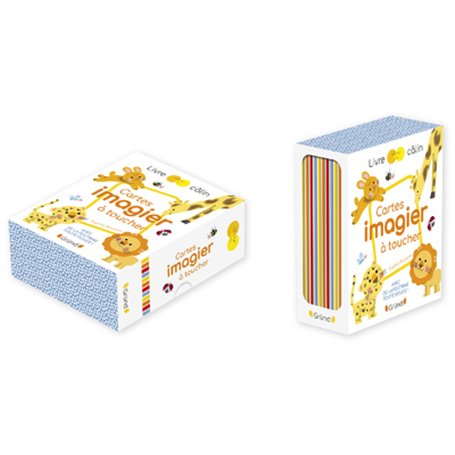 Livre câlin - Cartes imagier à toucher