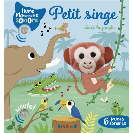 Petit singe dans la jungle