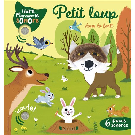 Petit loup dans la forêt