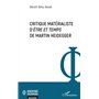 Critique matérialiste d’Être et temps de Martin Heidegger