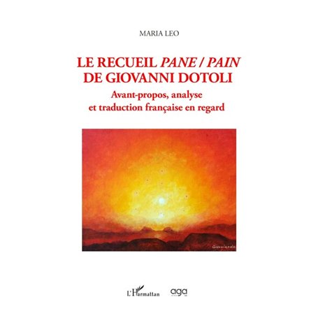 Le recueil pane / pain de Giovanni Dotoli